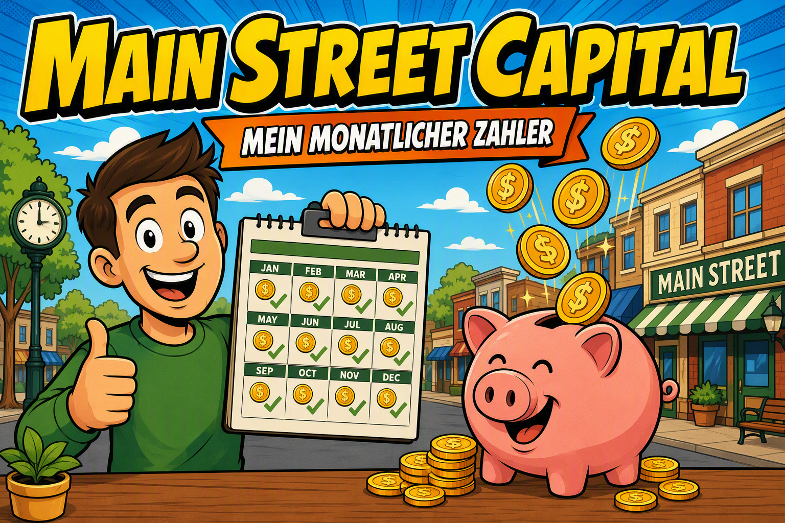 Main Street Capital – Mein monatlicher Zahler